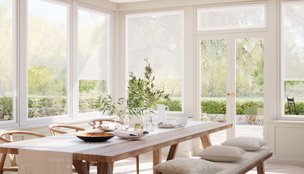 White Blinds