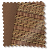 マニラ シダー＆デメララ Roll Up Woven Wood 見本の写真