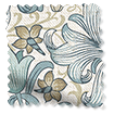 ウィリアム・モリス ゴールデンリリー パウダーブルー カーテン サンプルの写真